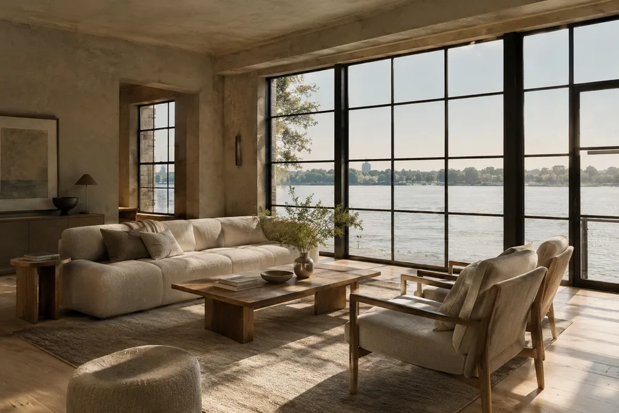 Alder House interior
