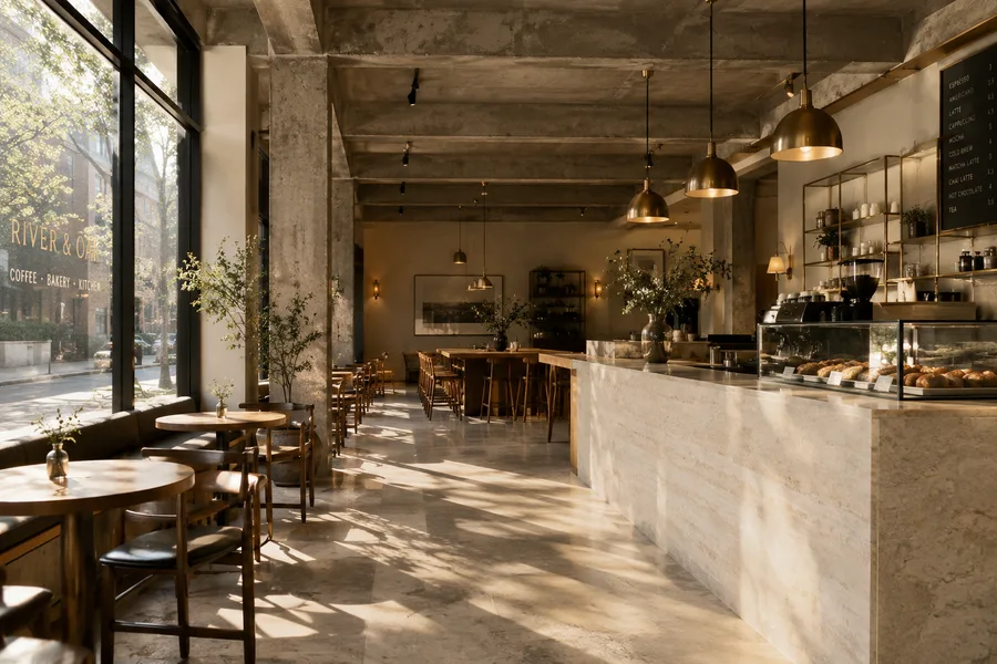 Solace Coffee Roasters interior